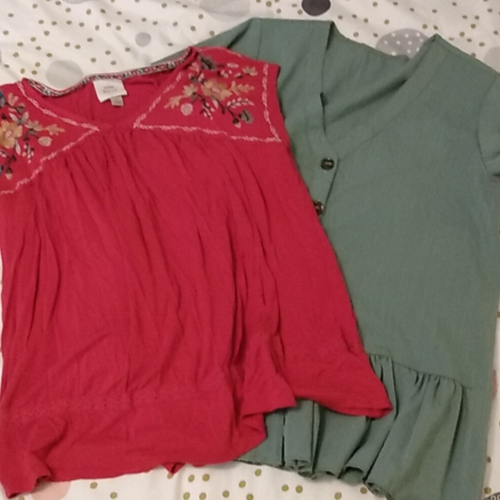 Two Large Tops